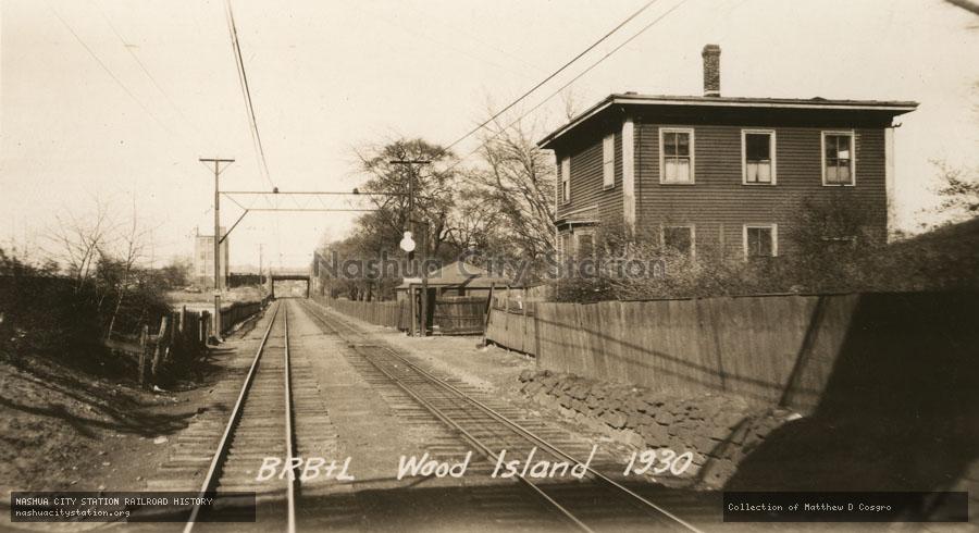 Postcard: Boston, Revere Beach & Lynn, Wood Island, 1930